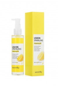Гидрофильное масло с экстрактом лимона Lemon Sparkling Cleansing Oil  150 мл "Secret Key"