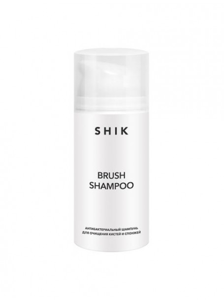 Антибактериальный шампунь для очищения кистей и спонжей Brush shampoo "Shik"