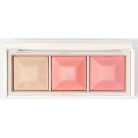 Палетка запеченных продуктов для лица 04 HIGHLIGHTER | BLUSH PEACH | BLUSH ROSE "Shik"
