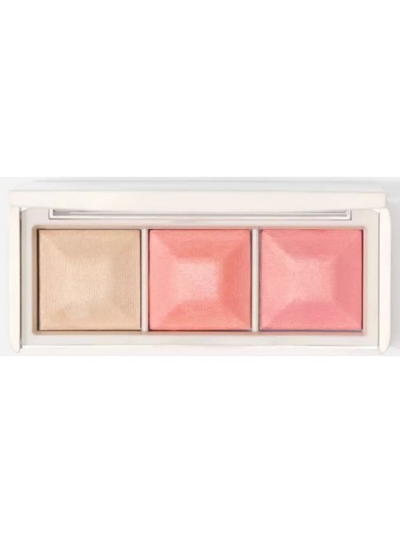 Палетка запеченных продуктов для лица 04 HIGHLIGHTER | BLUSH PEACH | BLUSH ROSE "Shik"