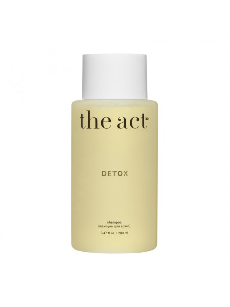 Шампунь для волос бессульфатный DETOX "The act"