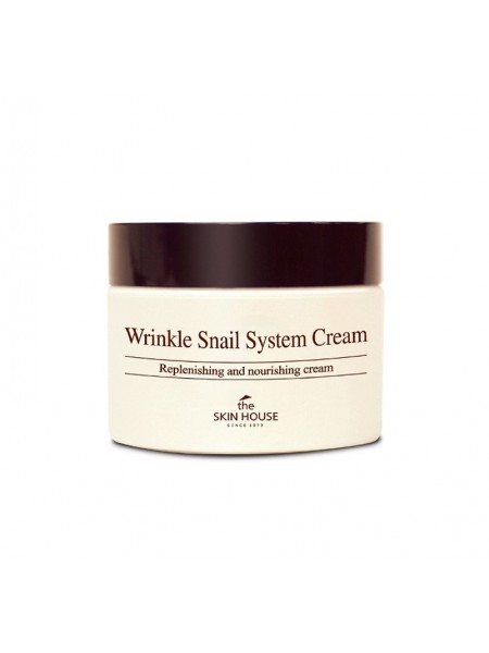 Крем для лица wrinkle snail system cream "The Skin House"