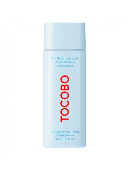 Лёгкий увлажняющий солнцезащитный крем Tocobo Bio Watery Sun Cream SPF50+ PA++++