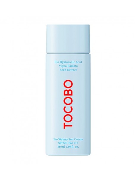 Лёгкий увлажняющий солнцезащитный крем Tocobo Bio Watery Sun Cream SPF50+ PA++++