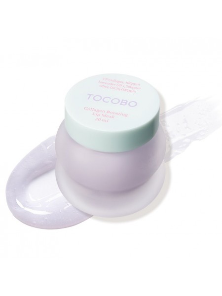 Уплотняющая маска для губ с коллагеном Tocobo Collagen Boosting Lip Mask 20 мл "Tocobo"