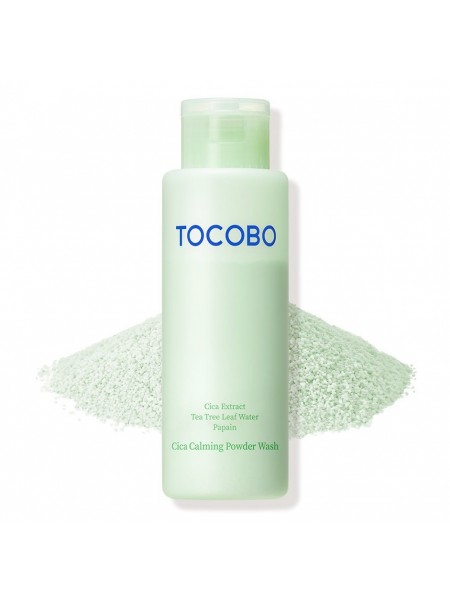Энзимная пудра для чувствительной кожи с центеллой Tocobo Cica Calming Powder Wash 50 г "Tocobo"