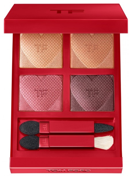 Палетка теней для век Eye Color Quad Love Collection №04 HoneyMoon "Tom Ford"