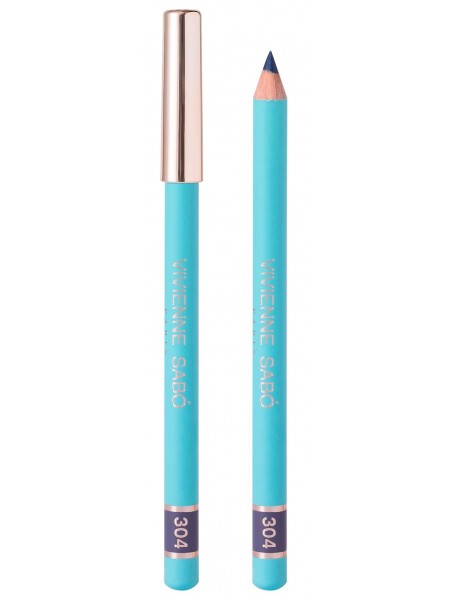 Стойкий карандаш для глаз Liner Flirteur Crayon Contour des Yeux 304 Синий  "Vivienne Sabo" 