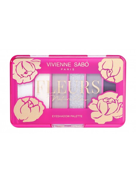 Палетка теней для век Fleurs naturelles, тон 04 PIVOINE " Vivienne Sabo"