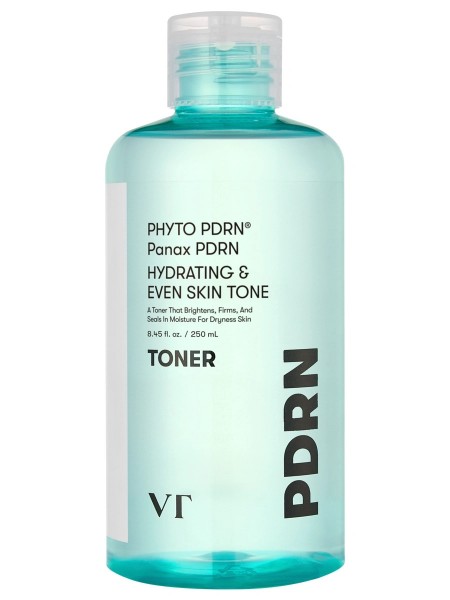Увлажняющий тонер для лица с ПДРН для упругости и сияния кожи PDRN Toner 250 мл "VT Cosmetics"