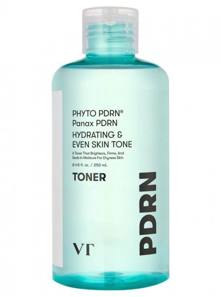 Увлажняющий тонер для лица с ПДРН для упругости и сияния кожи PDRN Toner 250 мл "VT Cosmetics"