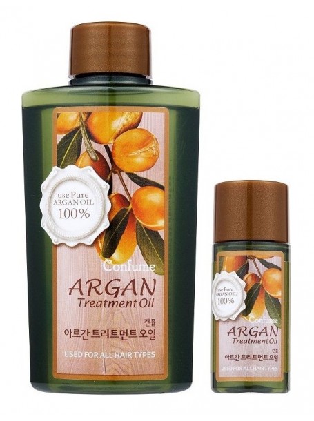 Масло аргановое для волос Confume Argan Treatment Oil, 120 мл/25 мл "Welcos "