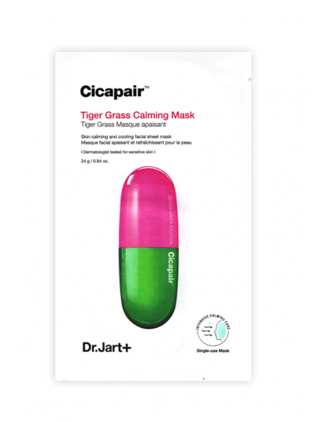 Успокаивающая тканевая маска Cicapair Tiger Grass Calming Mask "Dr. Джарт+"